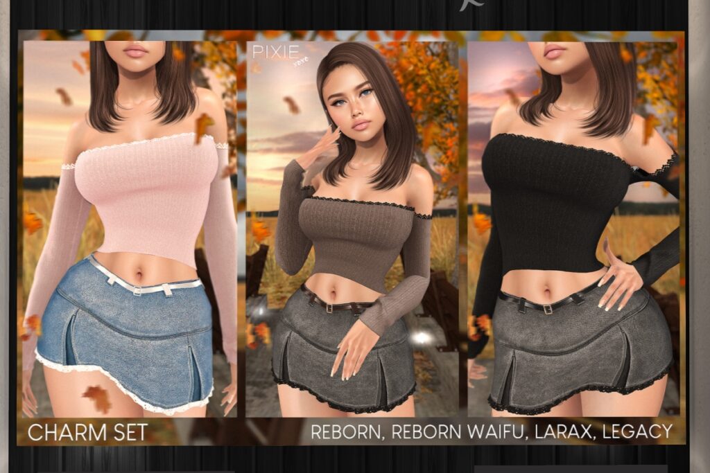 Charm Set - Legacy/MaitreyaX/Reborn/+mods, L$250 each/L$750-L$999 each FP