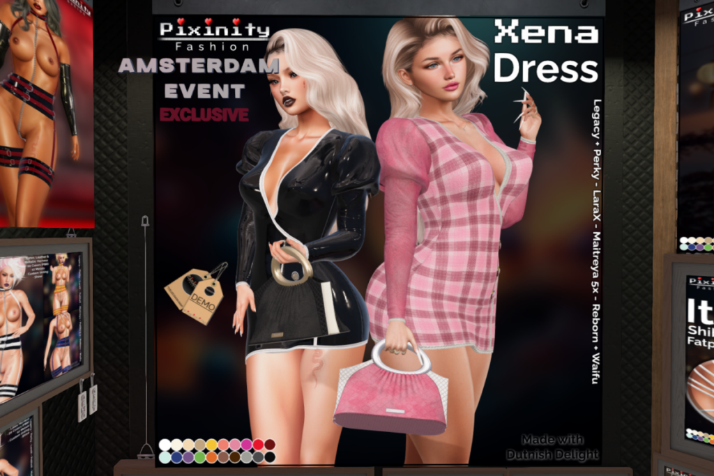 Xena Dress - Legacy/MaitreyaX/Reborn/+mods, L$499 each/L$999 FP