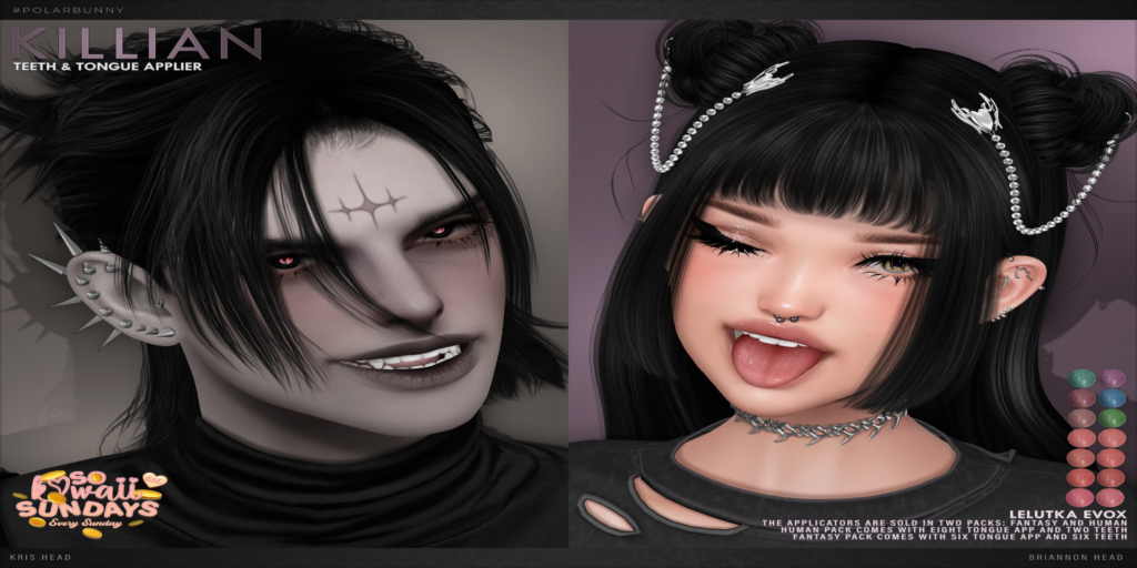Killian Teeth &amp; Tongue Applier - EvoX	&lt;a href=&quot;http://maps.secondlife.com/secondlife/Hashira/108/236/1402&quot; target=&quot;_blank&quot;&gt;Teleport&lt;/a&gt;