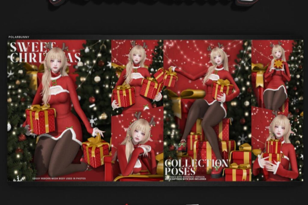 Sweet Christmas Poses &amp; Props, L$199