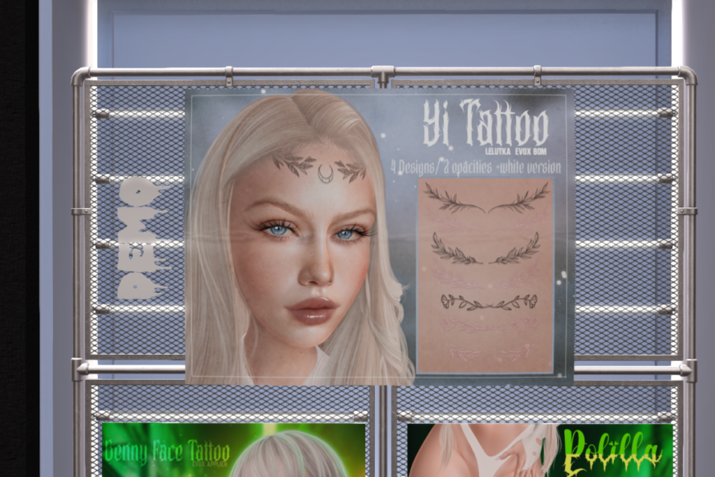 Yi Tattoo Set - BOM/EvoX, L$229