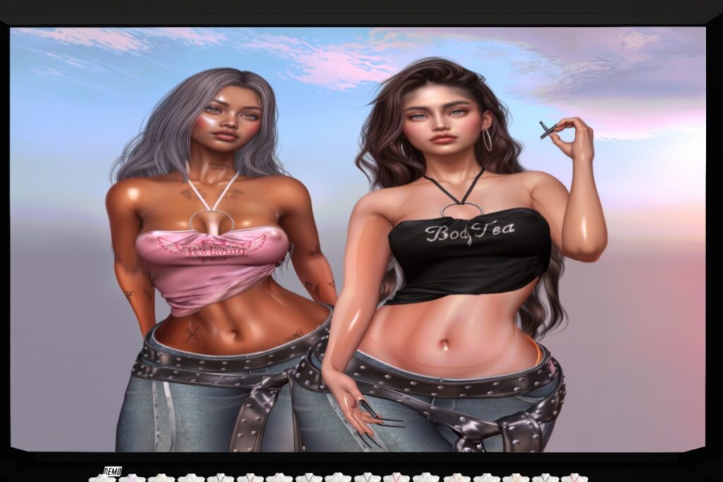 Youth Halter Top - Inithium/Legacy/MaitreyaX/Reborn/Yentements/+mods, L$259 each/L$4000 FP