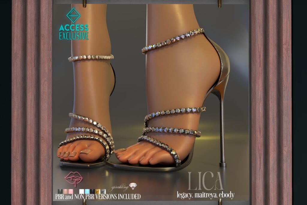 Lica Heels - Legacy/Maitreya/Reborn, L$499 FP