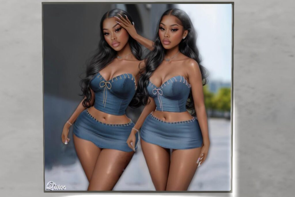 Nini Denim Set - Demo For Fits, L$300 each/L$850 FP