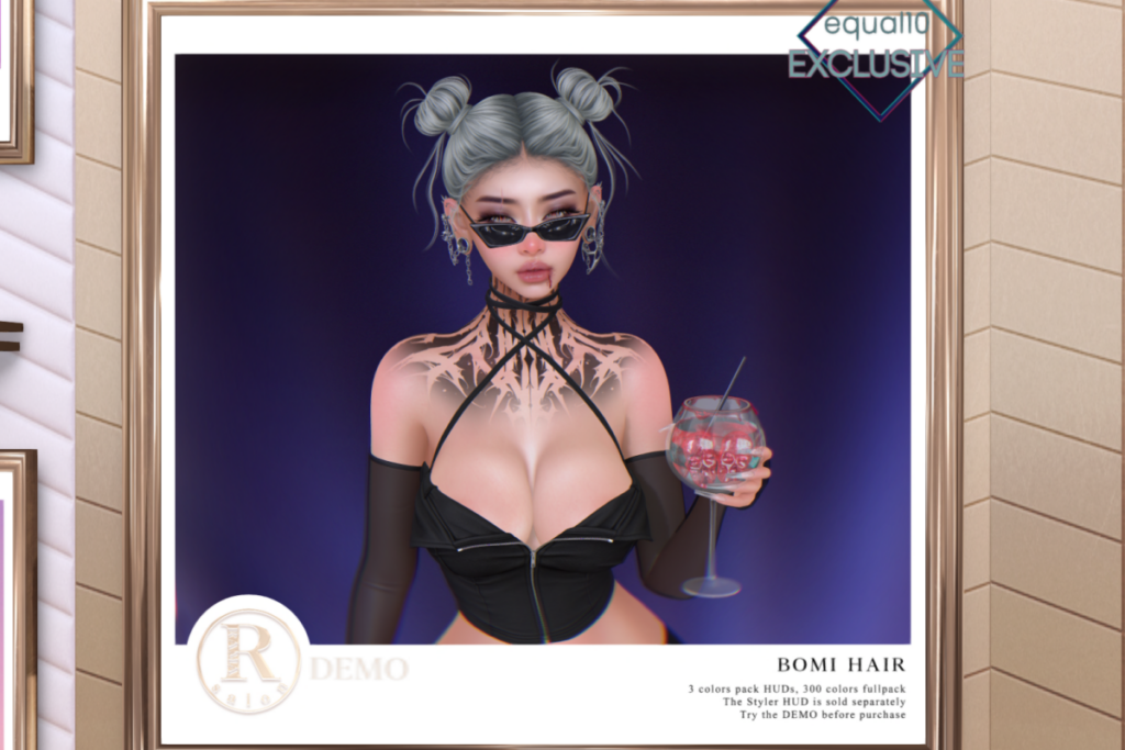 Bomi Hair, L$355 each/L$955 FP