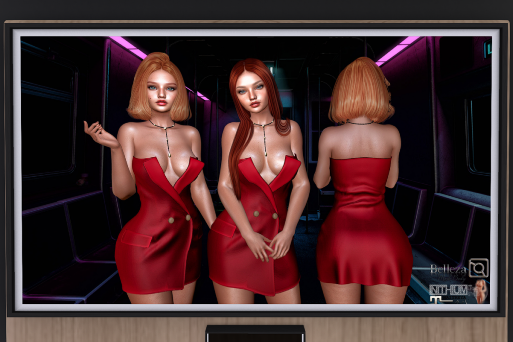 Hilaria Cutout Blazer Dress - GenX/Inithium/Legacy/MaitreyaX/Reborn/+mods, L$60 each/L$500 FP