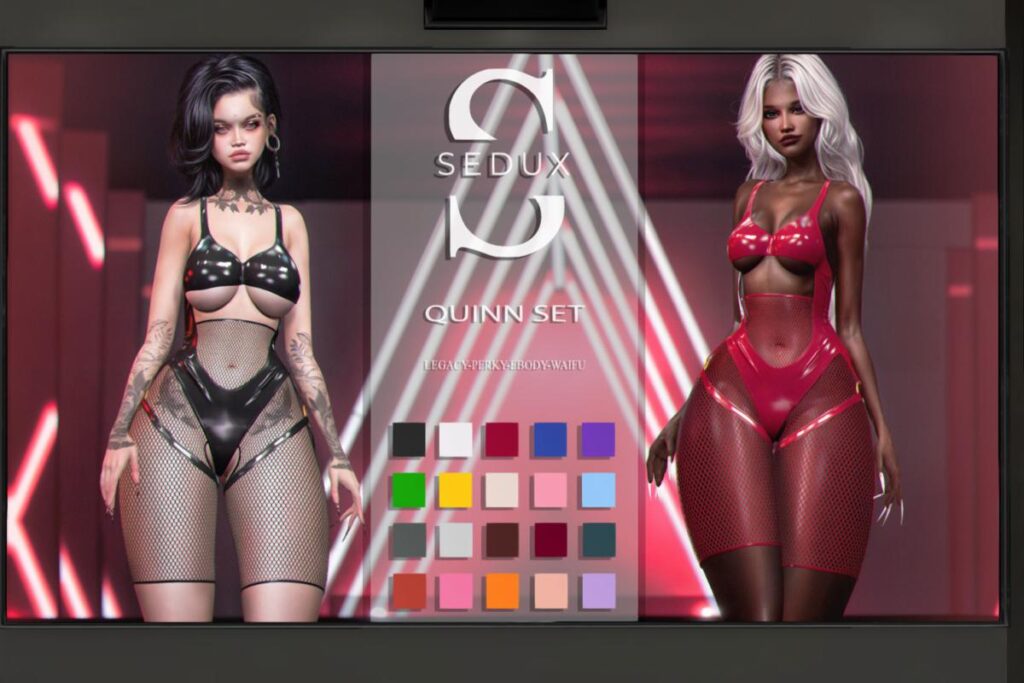 Quinn Set - Legacy/MaitreyaX/Reborn/+mods, L$199 each/L$999 FP