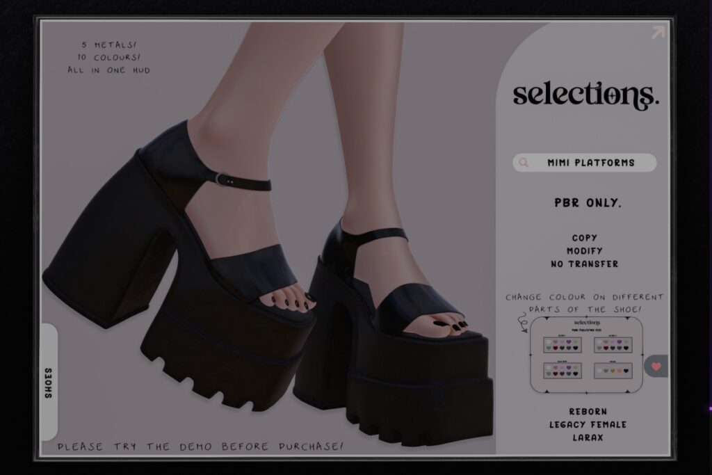 Mimi Platforms - Legacy/MaitreyaX/Reborn	&lt;a href=&quot;http://maps.secondlife.com/secondlife/Fantasea/32/219/2001&quot; target=&quot;_blank&quot;&gt;Teleport&lt;/a&gt;