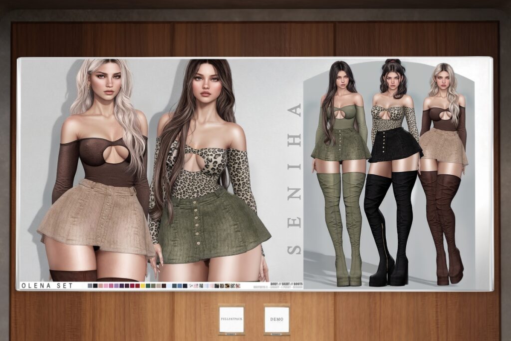 Olena Set - Legacy/MaitreyaX/Reborn/+mods, L$199 each/L$1299 each FP/L$1799 MP