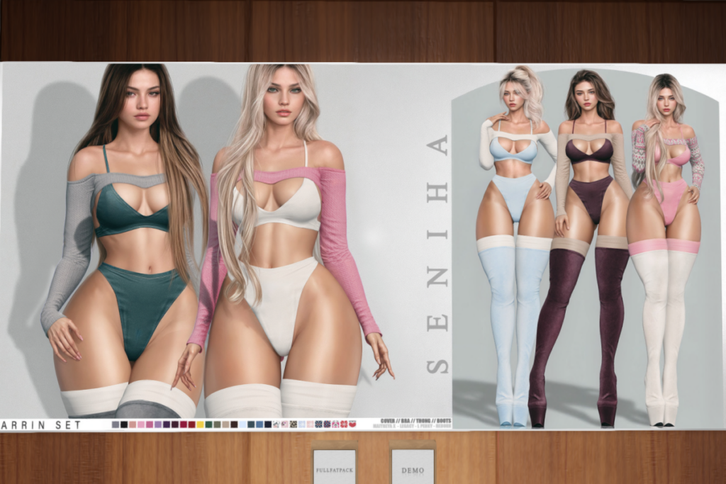 Arrin Set - Legacy/MaitreyaX/Reborn/+mods, L$199 each/L$1799 FP