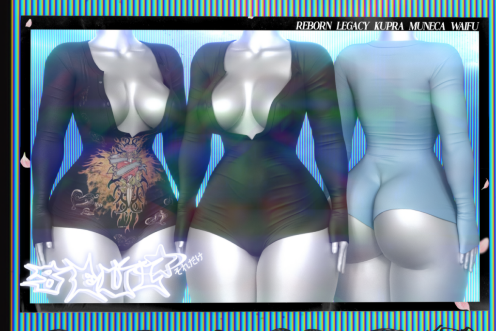 Hnly Bodysuit - Inithium/Legacy/Reborn/Yentements/+mods, L$280 each