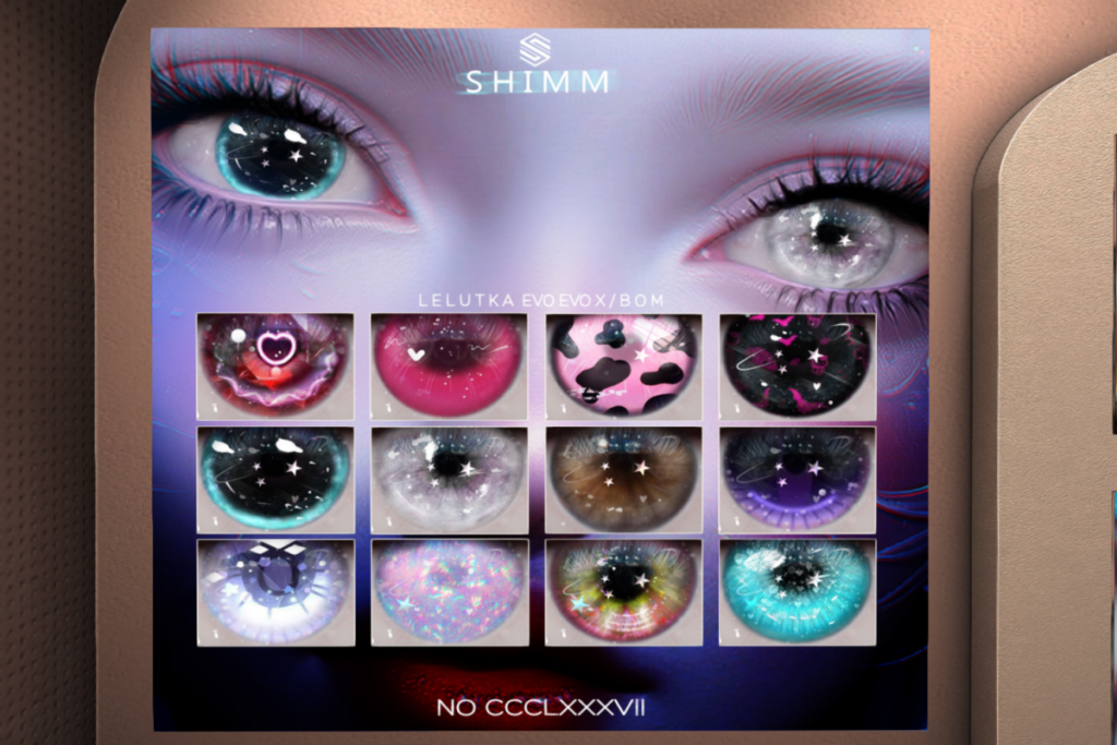 CCCLXXXVII Eyes - BOM/EvoX, L$288