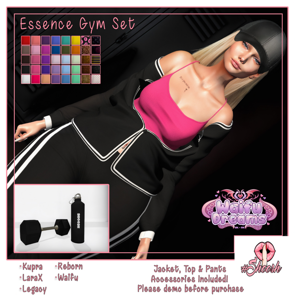 Essence Gym Set - Inithium/Legacy/MaitreyaX/Reborn/+mods