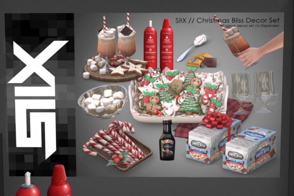 Christmas Bliss Decor Set, L$400