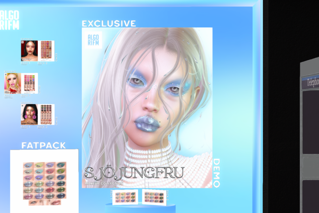 Algorifm Makeup Set - BOM/EvoX, L$150 each/L$300 Fatpack