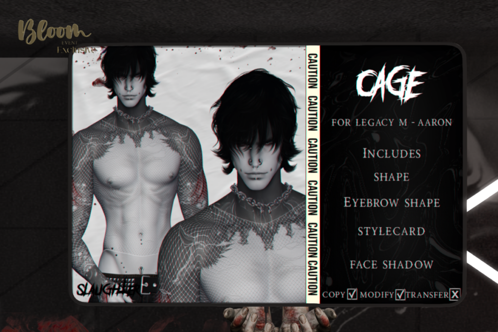 Cage Shape Aaron - Legacy, L$499