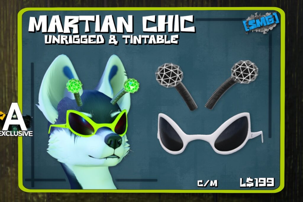 Martian Chic Accessories, L$199