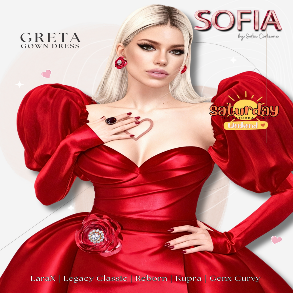 Greta Gown - GenX Curvy/Inithium/Legacy/MaitreyaX/Reborn	&lt;a href=&quot;http://maps.secondlife.com/secondlife/WIP/171/60/1502&quot; target=&quot;_blank&quot;&gt;Teleport&lt;/a&gt;