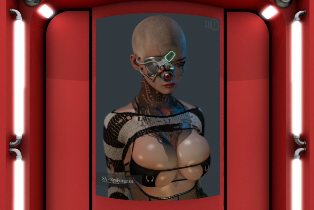 EyeForge 01, L$329 each/L$829 FP