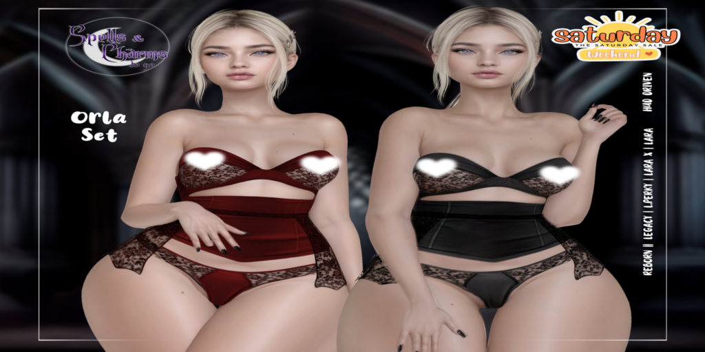 Orla Set - Legacy/Maitreya/Reborn/+mods	&lt;a href=&quot;http://maps.secondlife.com/secondlife/Starfall/49/26/2501&quot; target=&quot;_blank&quot;&gt;Teleport&lt;/a&gt;