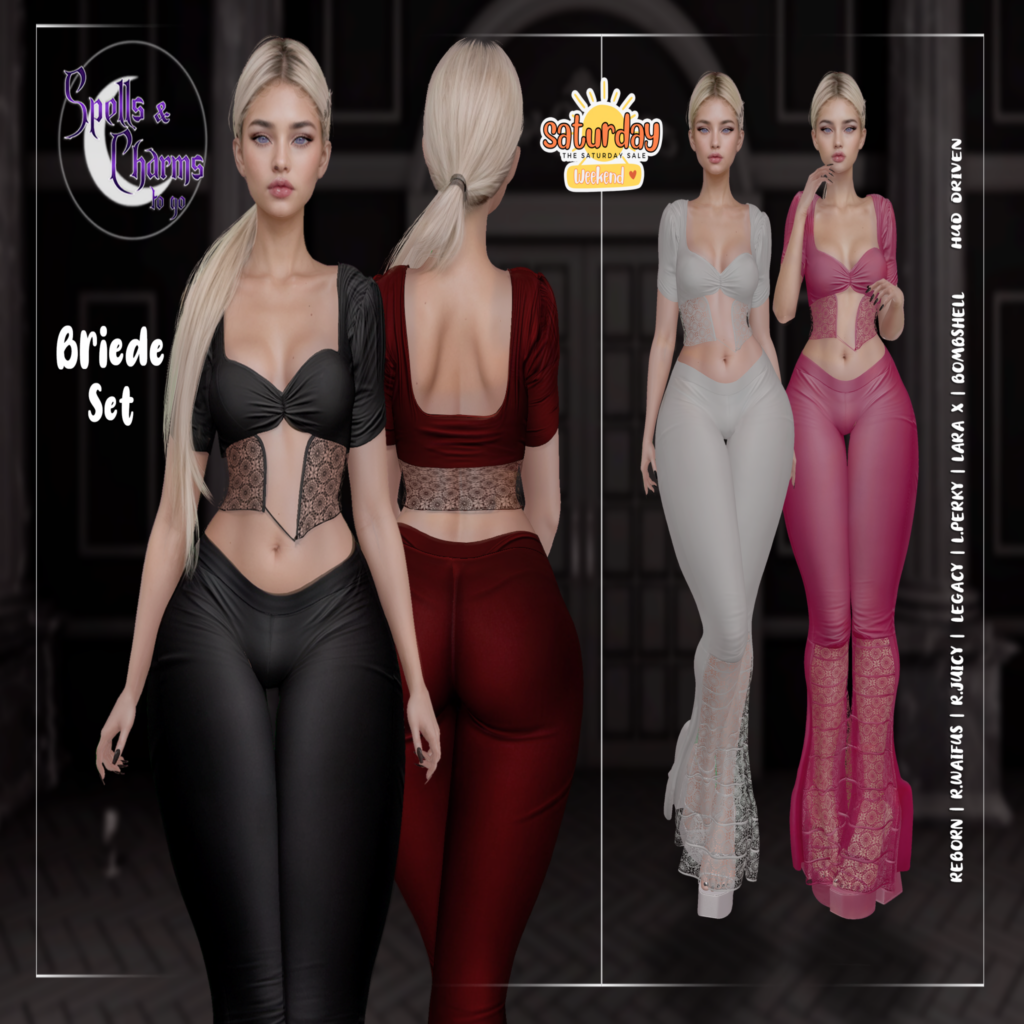 Briede Set - Legacy/MaitreyaX/Reborn/+mods	&lt;a href=&quot;http://maps.secondlife.com/secondlife/Starfall/49/26/2501&quot; target=&quot;_blank&quot;&gt;Teleport&lt;/a&gt;
