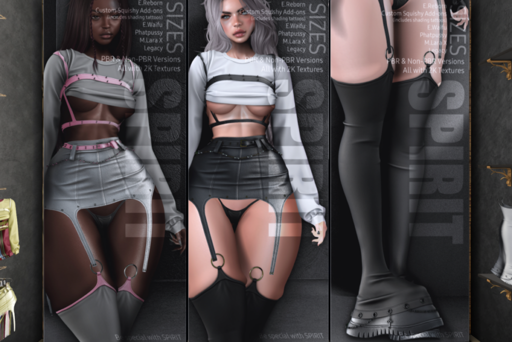 Glowie Outfit - Legacy/MaitreyaX/Reborn/+mods, L$299 each/L$1299 each FP