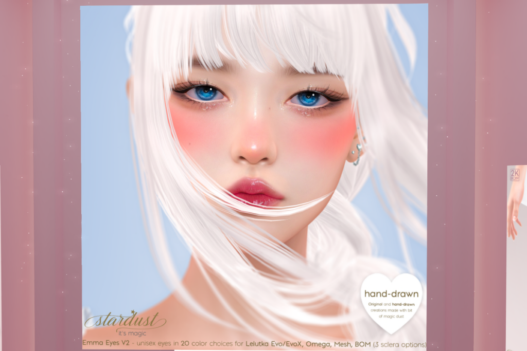 Emma Eyes v2 - BOM/Evo/EvoX/Mesh/Omega, L$299 each/L$799 FP