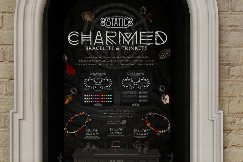 Charmed Set, L$200-L$650 each