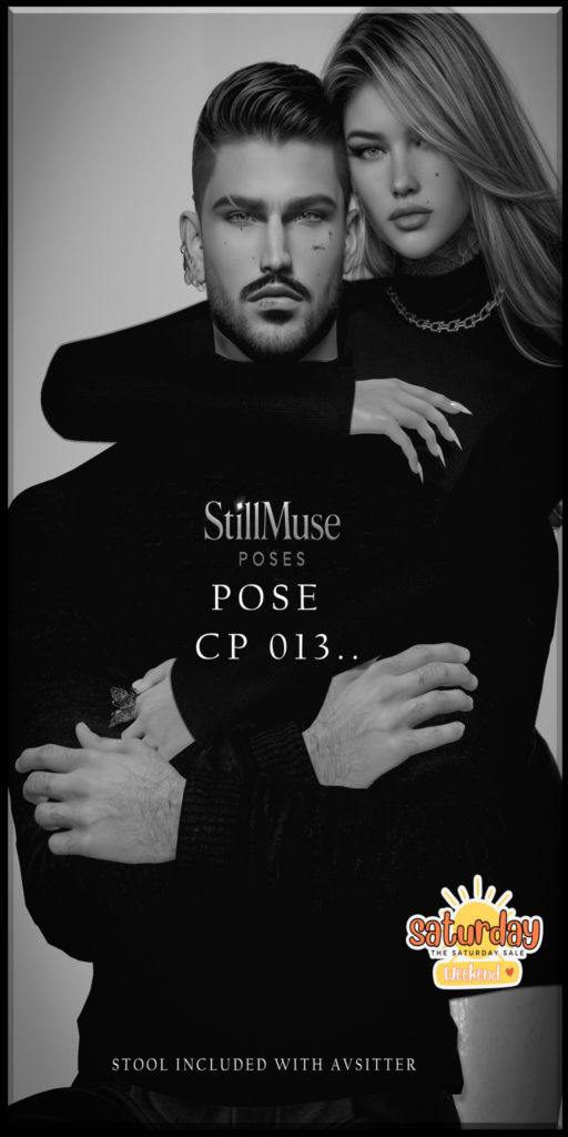 013 Couples Pose	&lt;a href=&quot;http://maps.secondlife.com/secondlife/Vintage%20Romance/127/165/900&quot; target=&quot;_blank&quot;&gt;Teleport&lt;/a&gt;