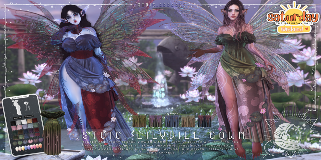 Lilyviel Gown - Legacy/Reborn/+mods	&lt;a href=&quot;http://maps.secondlife.com/secondlife/EXHALE/133/163/50&quot; target=&quot;_blank&quot;&gt;Teleport&lt;/a&gt;