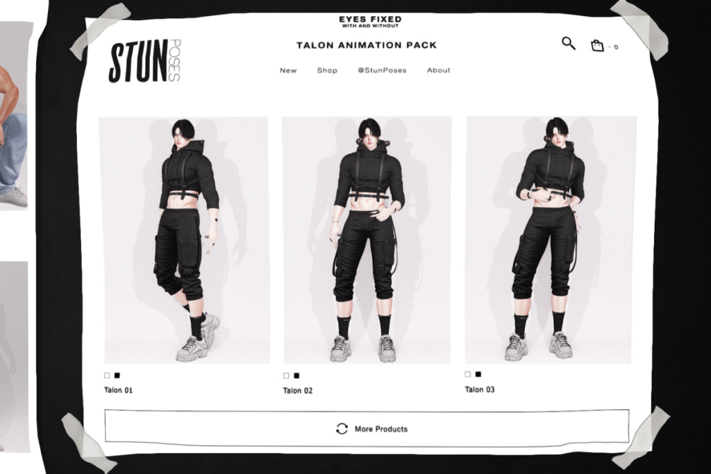 Talon Animation Pack #194, L$300