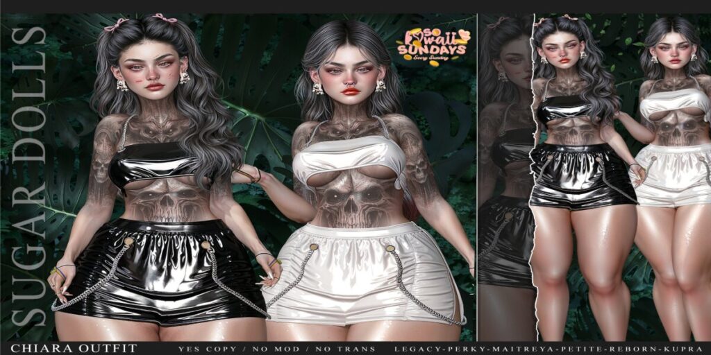 Chiara Outfit - Inithium/Legacy/Maitreya/Reborn/+mods	&lt;a href=&quot;http://maps.secondlife.com/secondlife/Woodland%20Realm/194/188/23&quot; target=&quot;_blank&quot;&gt;Teleport&lt;/a&gt;