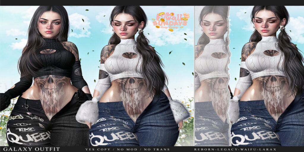 Galaxy Outfit - Legacy/MaitreyaX/Reborn/+mods	&lt;a href=&quot;http://maps.secondlife.com/secondlife/Woodland%20Realm/194/188/23&quot; target=&quot;_blank&quot;&gt;Teleport&lt;/a&gt;