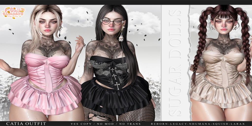 Catia Outfit - Legacy/MaitreyaX/Nhumana/Reborn/+mods	&lt;a href=&quot;http://maps.secondlife.com/secondlife/Woodland%20Realm/191/183/23&quot; target=&quot;_blank&quot;&gt;Teleport&lt;/a&gt;