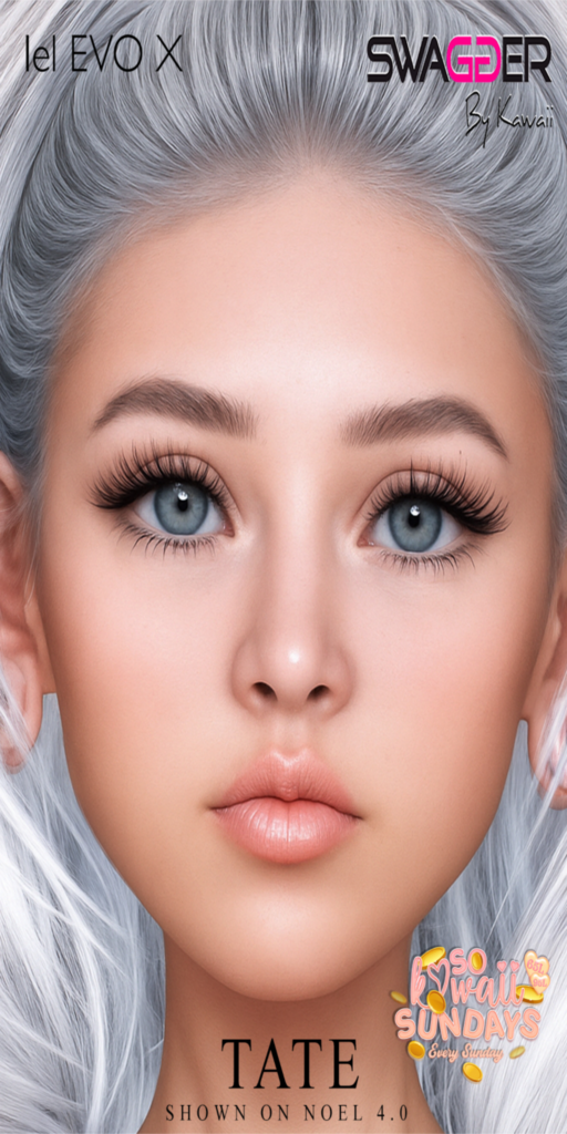 Tate Skin - EvoX	&lt;a href=&quot;http://maps.secondlife.com/secondlife/CandyBar/222/25/2851&quot; target=&quot;_blank&quot;&gt;Teleport&lt;/a&gt;