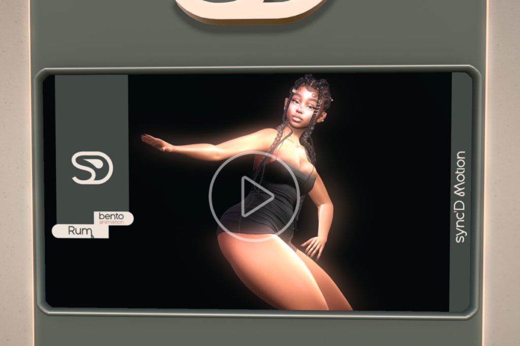 Rum Bento Animations, L$375 each/L$1549 FP