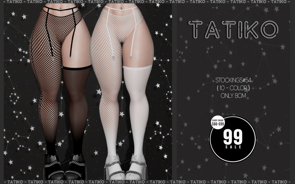 Stockings #54 - BOM	&lt;a href=&quot;http://maps.secondlife.com/secondlife/Zelopian/164/117/1739&quot; target=&quot;_blank&quot;&gt;Teleport&lt;/a&gt;