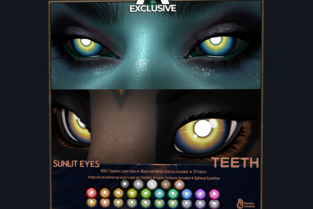 Sunlit Eyes - BOM, L$350