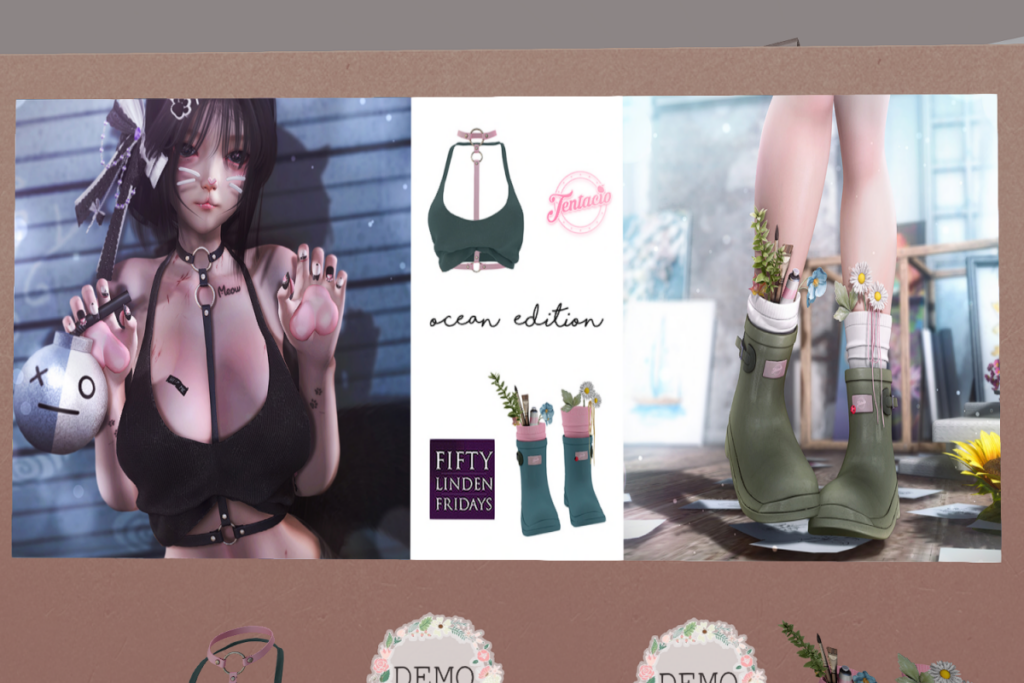 Artist Boots - Legacy/Maitreya/Reborn/+mods | Ginger Top - Legacy/Maitreya/Reborn/+mods 	&lt;a href=&quot;http://maps.secondlife.com/secondlife/Impulse/75/77/22&quot; target=&quot;_blank&quot;&gt;Teleport&lt;/a&gt;