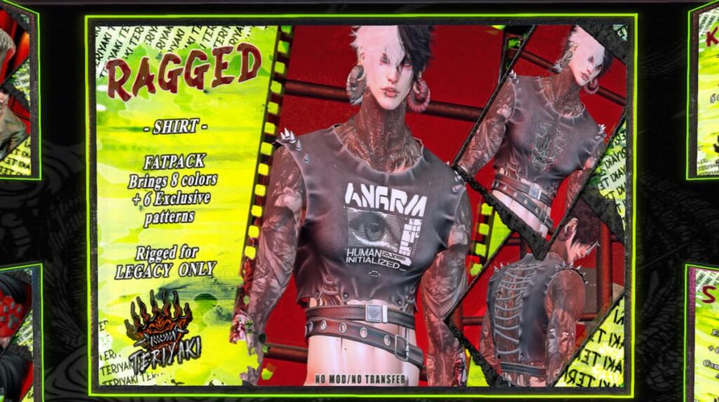 Ragged Shirt - Legacy, L$399