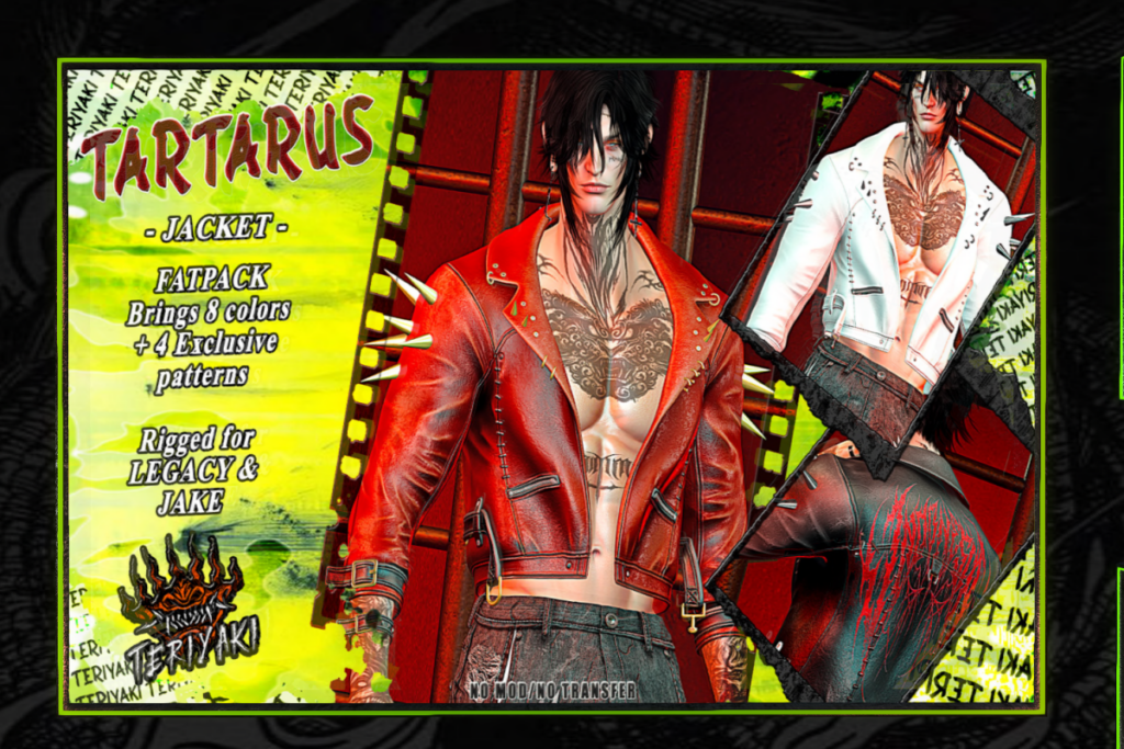 Tartarus Jacket - Jake/Legacy, L$399 each/L$999 FP