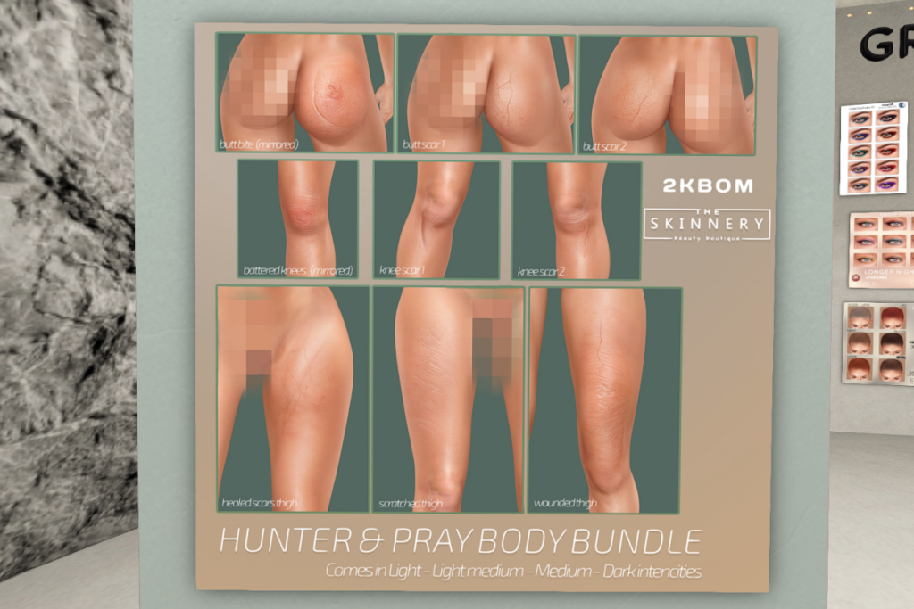 Hunter &amp; Pray BodyBundle - BOM	&lt;a href=&quot;http://maps.secondlife.com/secondlife/SKINNERY/84/132/775&quot; target=&quot;_blank&quot;&gt;Teleport&lt;/a&gt;