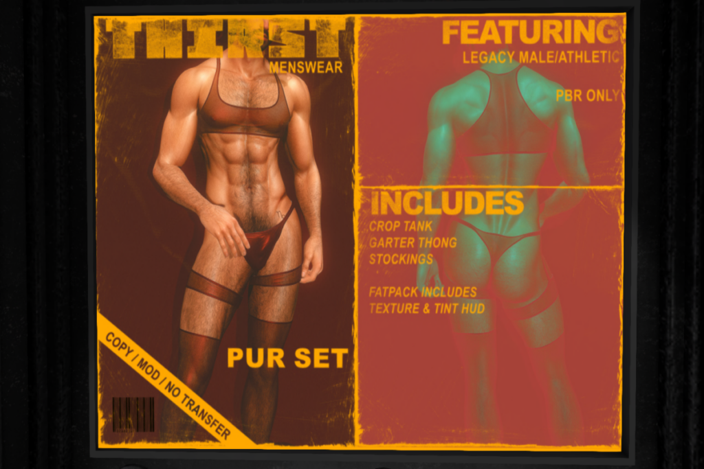 Pur Set - Legacy/+mods, L$499 each/L$2500 FP