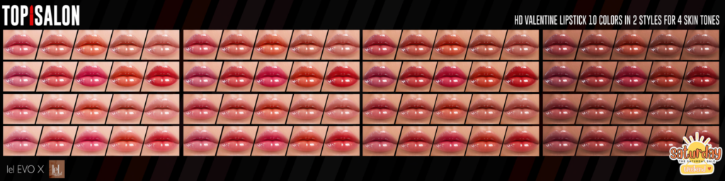 HD Valentine Lipstick - Evo/EvoX	&lt;a href=&quot;http://maps.secondlife.com/secondlife/Cosmic%20Valley/184/103/523&quot; target=&quot;_blank&quot;&gt;Teleport&lt;/a&gt;