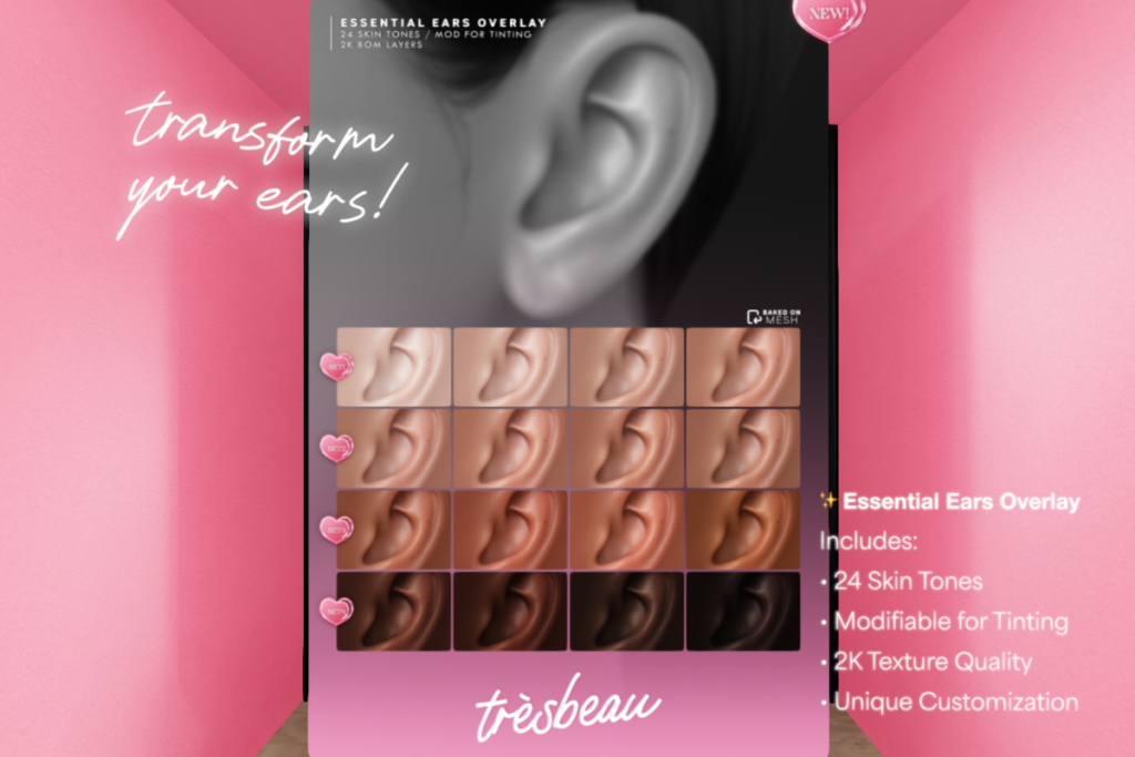 Essential Ears Pack - EvoX, L$350