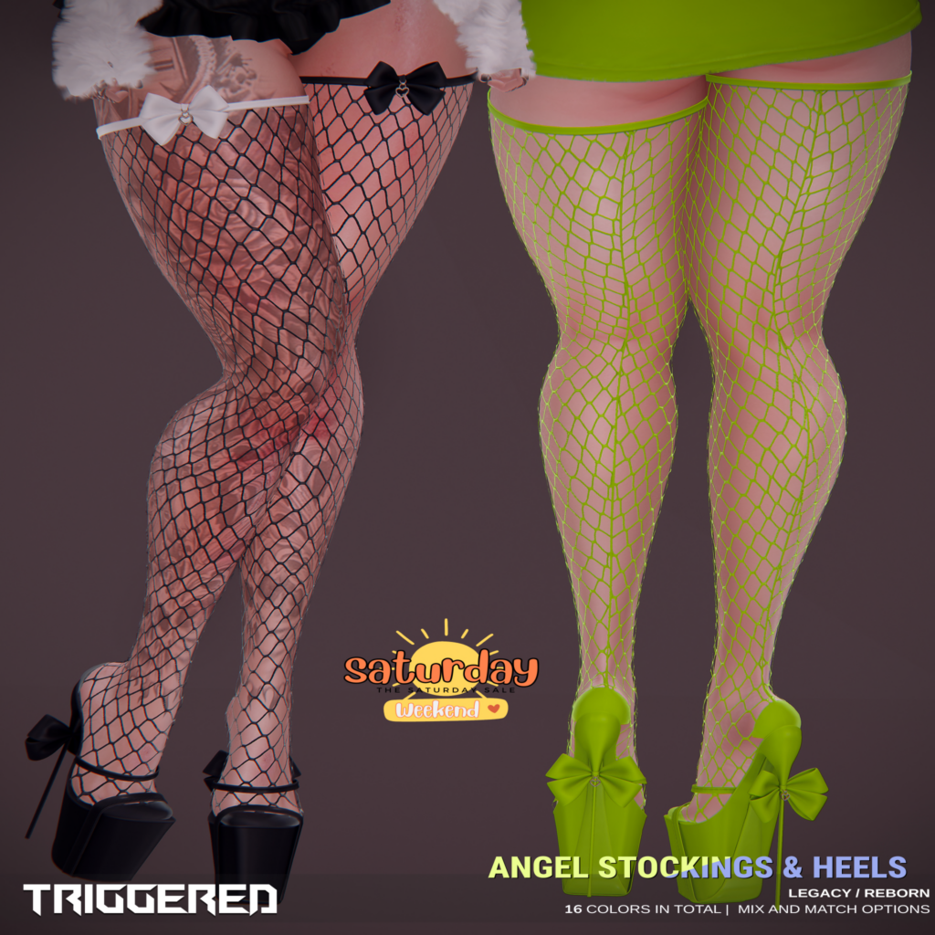 Angel Stockings &amp; Heels - Legacy/Reborn	&lt;a href=&quot;http://maps.secondlife.com/secondlife/Bad%20Vibes/99/215/671&quot; target=&quot;_blank&quot;&gt;Teleport&lt;/a&gt;