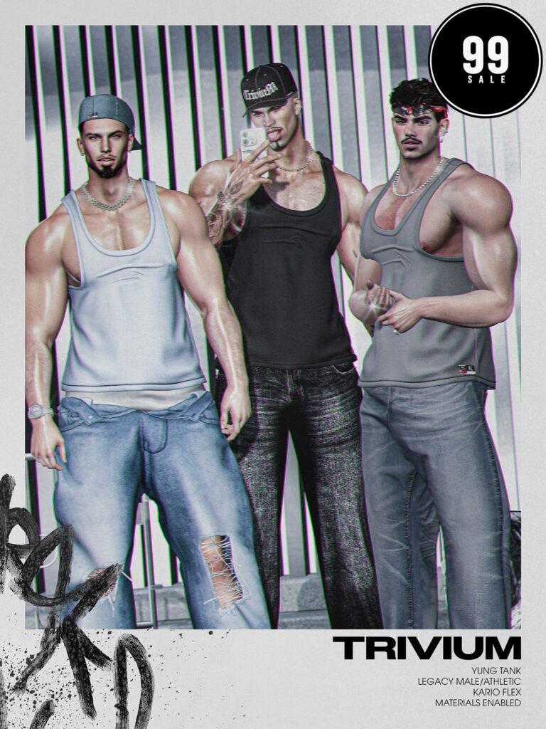 Yung Tank - Kario Flex/Legacy/+mods	&lt;a href=&quot;http://maps.secondlife.com/secondlife/TRIVIUM/136/103/2302&quot; target=&quot;_blank&quot;&gt;Teleport&lt;/a&gt;