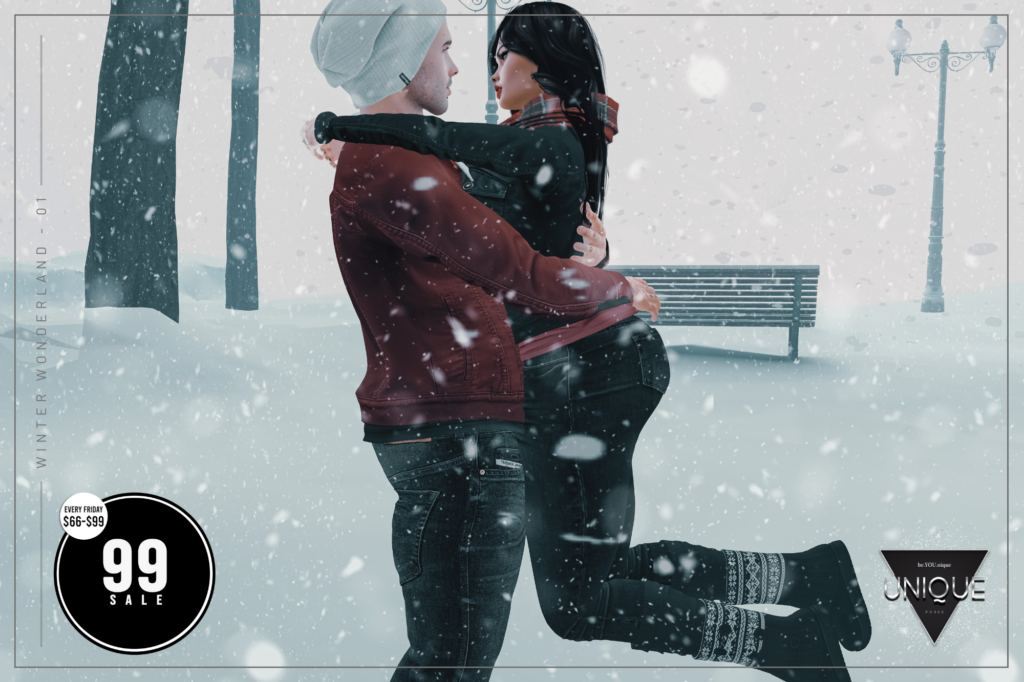 Winter Wonderland 01 Couple Pose	&lt;a href=&quot;http://maps.secondlife.com/secondlife/Soul/80/240/1352&quot; target=&quot;_blank&quot;&gt;Teleport&lt;/a&gt;