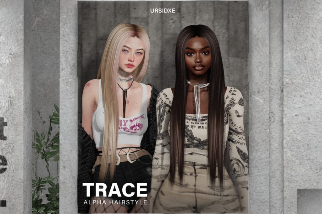 Trace Hairstyle, L$399 Starter Pack/L$199 Upgrade Pack/L$589 FP