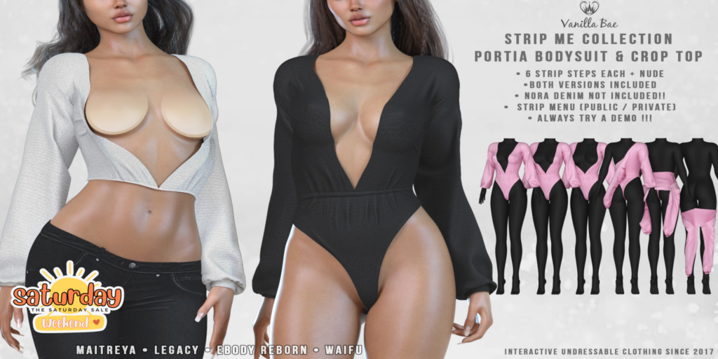 Portia Bodysuit &amp; Crop Top - Legacy/Maitreya/Reborn/+mods	&lt;a href=&quot;http://maps.secondlife.com/secondlife/Vanilla%20Bae/104/135/29&quot; target=&quot;_blank&quot;&gt;Teleport&lt;/a&gt;